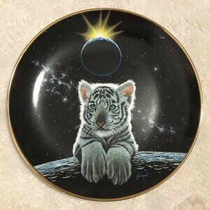Schim Schimmel The Crown Jewel Promise of A New World White Tiger Plate 1993